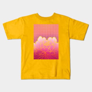 peony and sayagata Kids T-Shirt